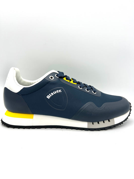 Blauer Uomo Scarpe Stringate Sneakers S4DEXTER01/RIP Navy